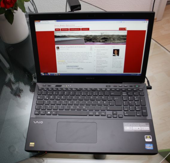 mein neues Sony VAIO Notebook